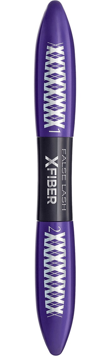 Foto del envase de la mascara Xfiber Lashes